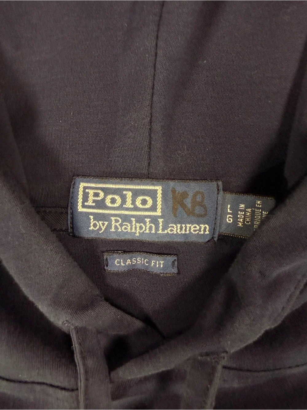 Polo Ralph Lauren Hi Tech Hoodie Men’s Large Colorblock Striped Classic Fit